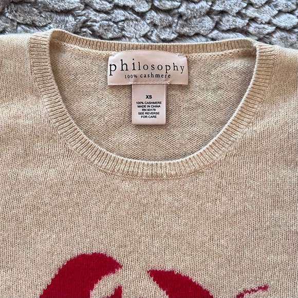 Philosophy 100% Cashmere Sweater - Picture 3 of 6